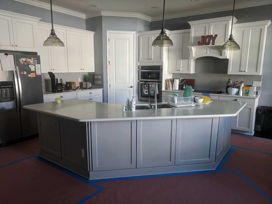 Cabinet painting in palm harbor fl
