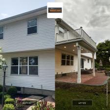 Second-Story-Deck-Build-in-Commack-NY 1