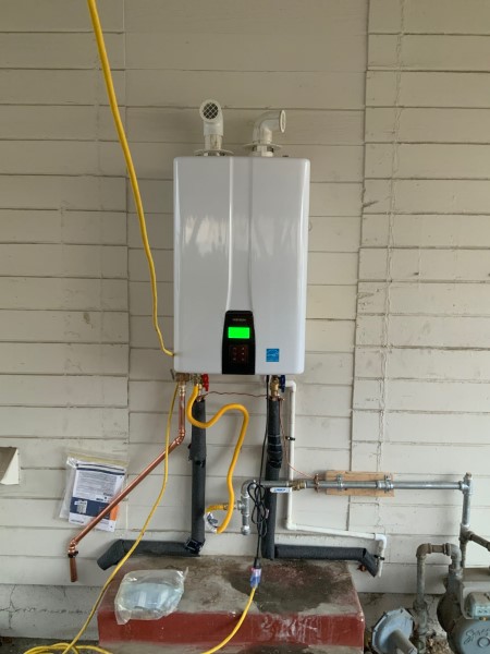 Tankless Water Heater & Sewer Reroute in Tracy, CA